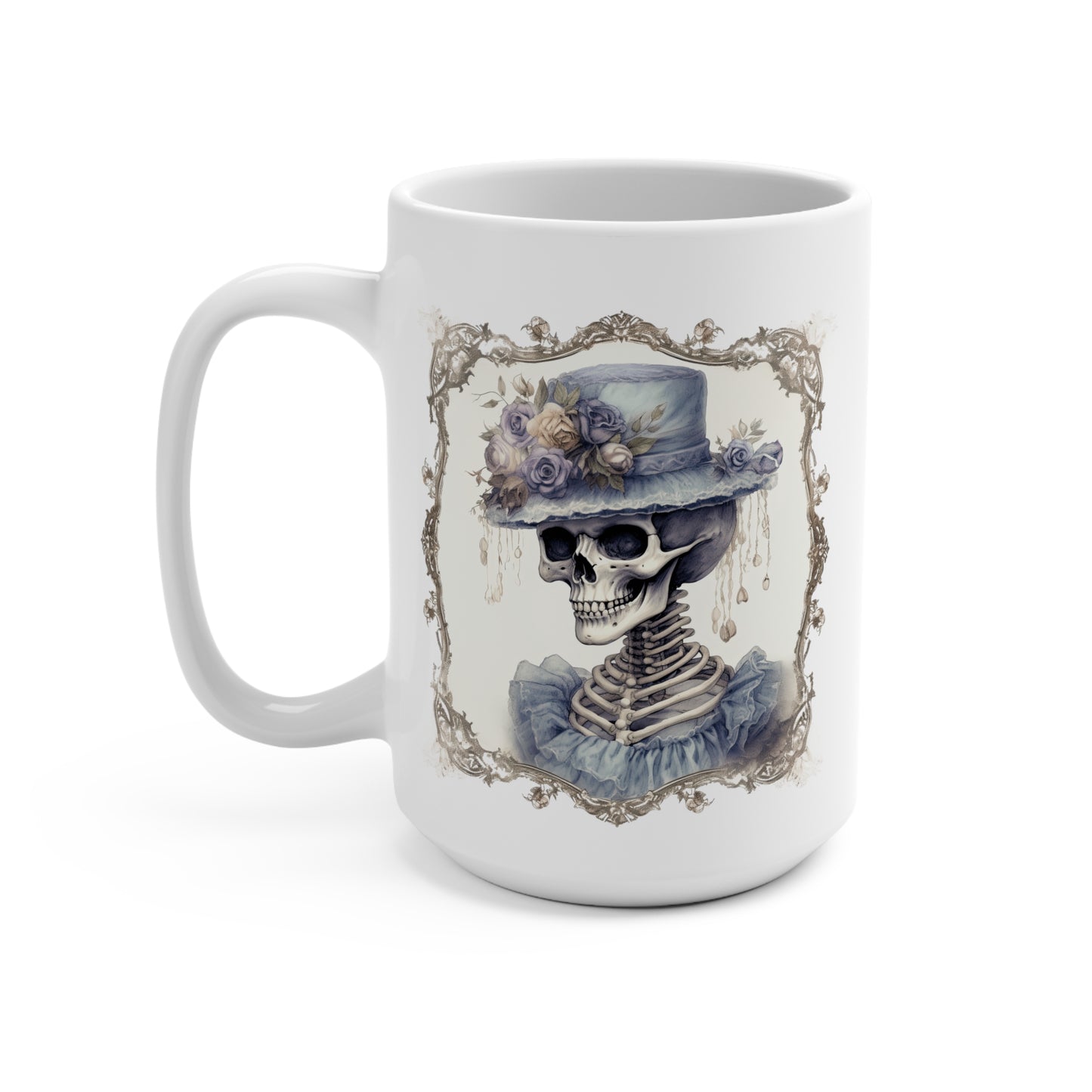 Witchy Skull Halloween Mug