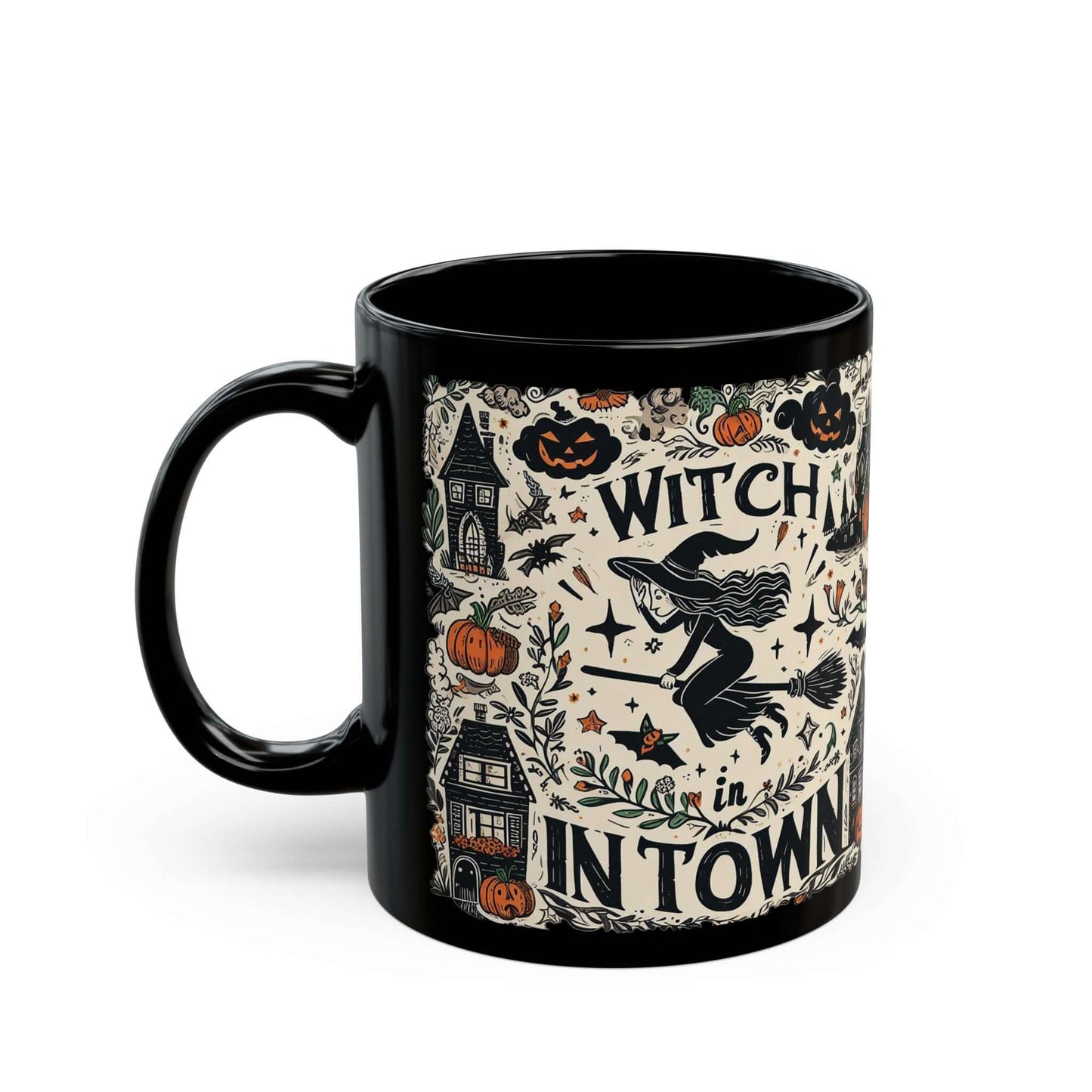 Witch in Town Mug