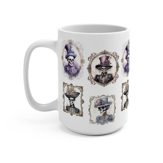 Family Portrait Vintage Skull Mug