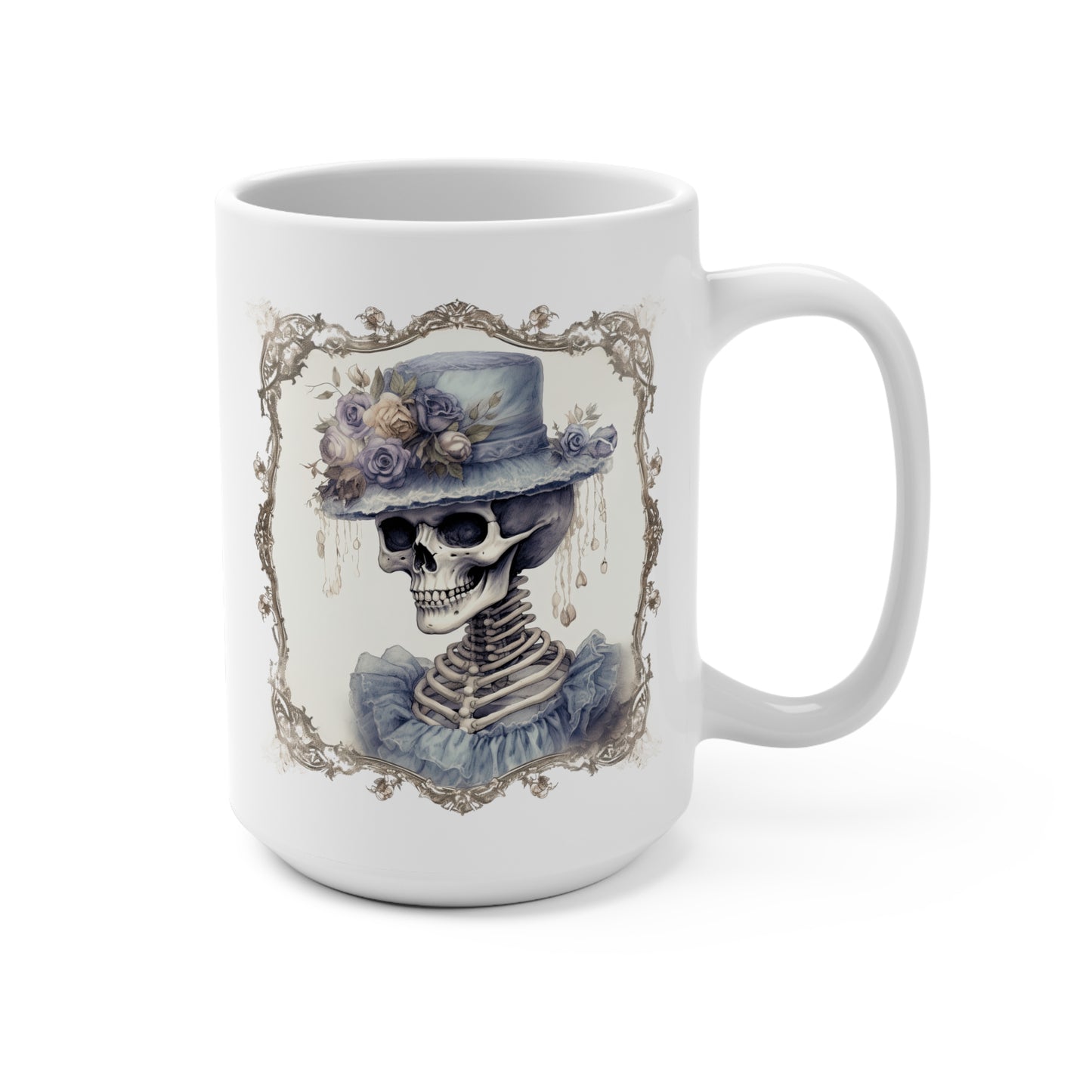 Witchy Skull Halloween Mug