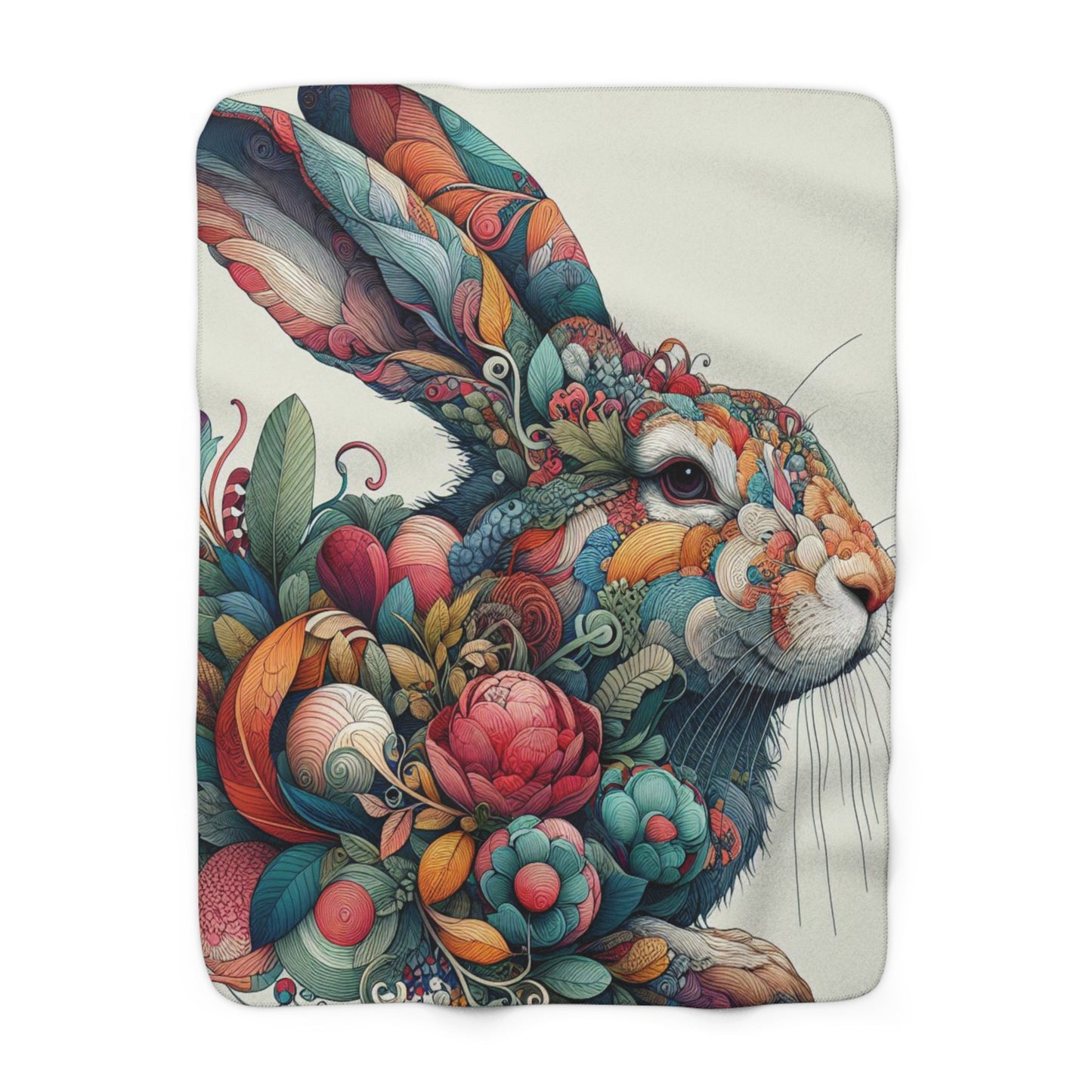 Cute Bunny Easter Blanket