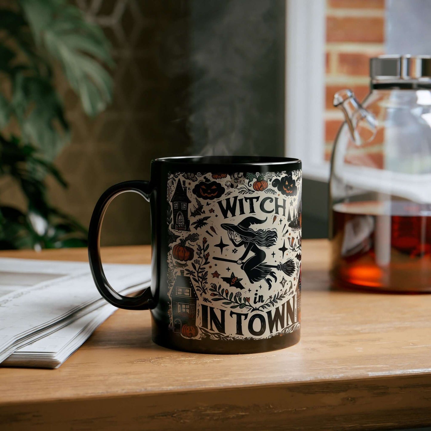 Witch in Town Mug