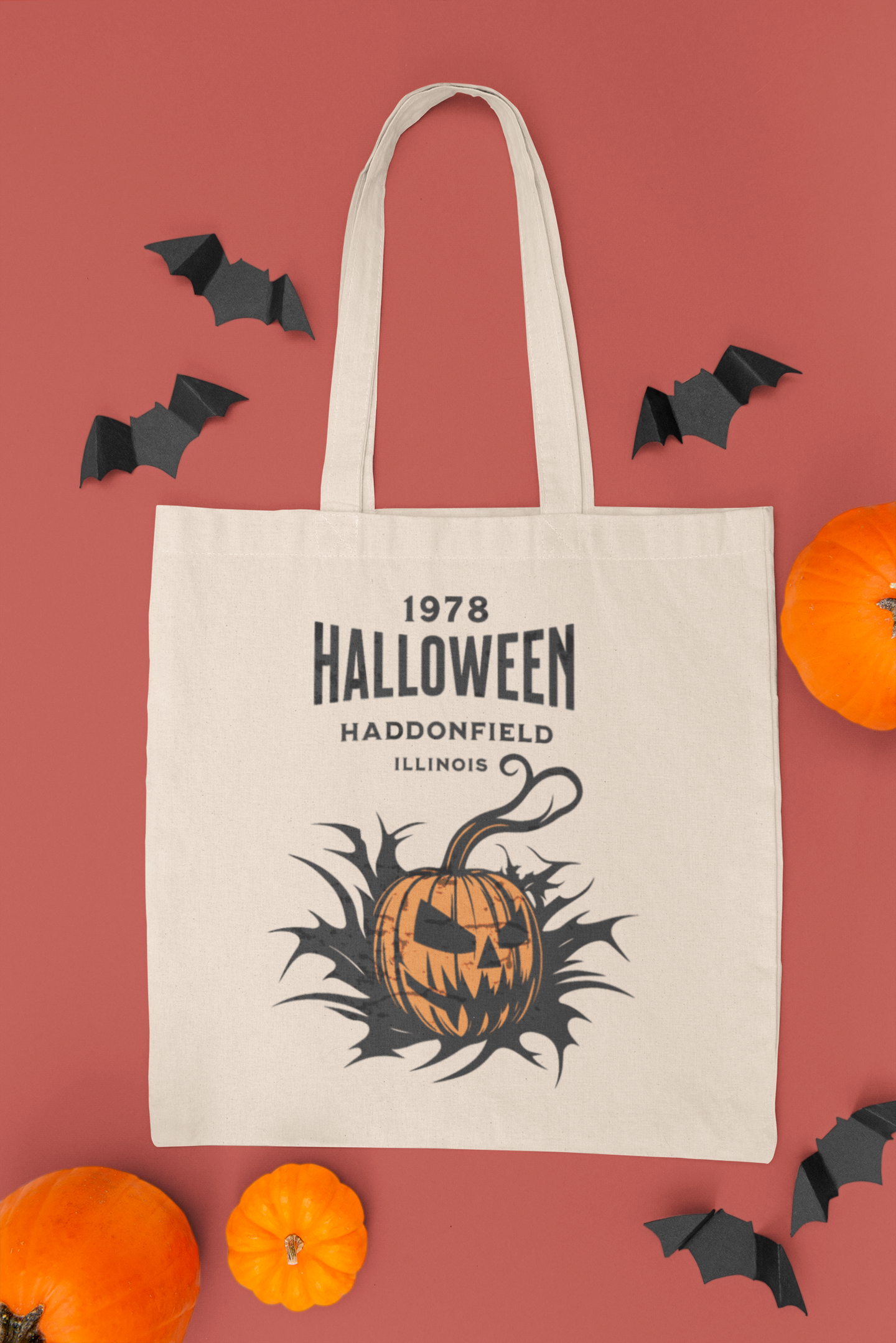 Retro Haddonfield Halloween Trick or Treat Bag