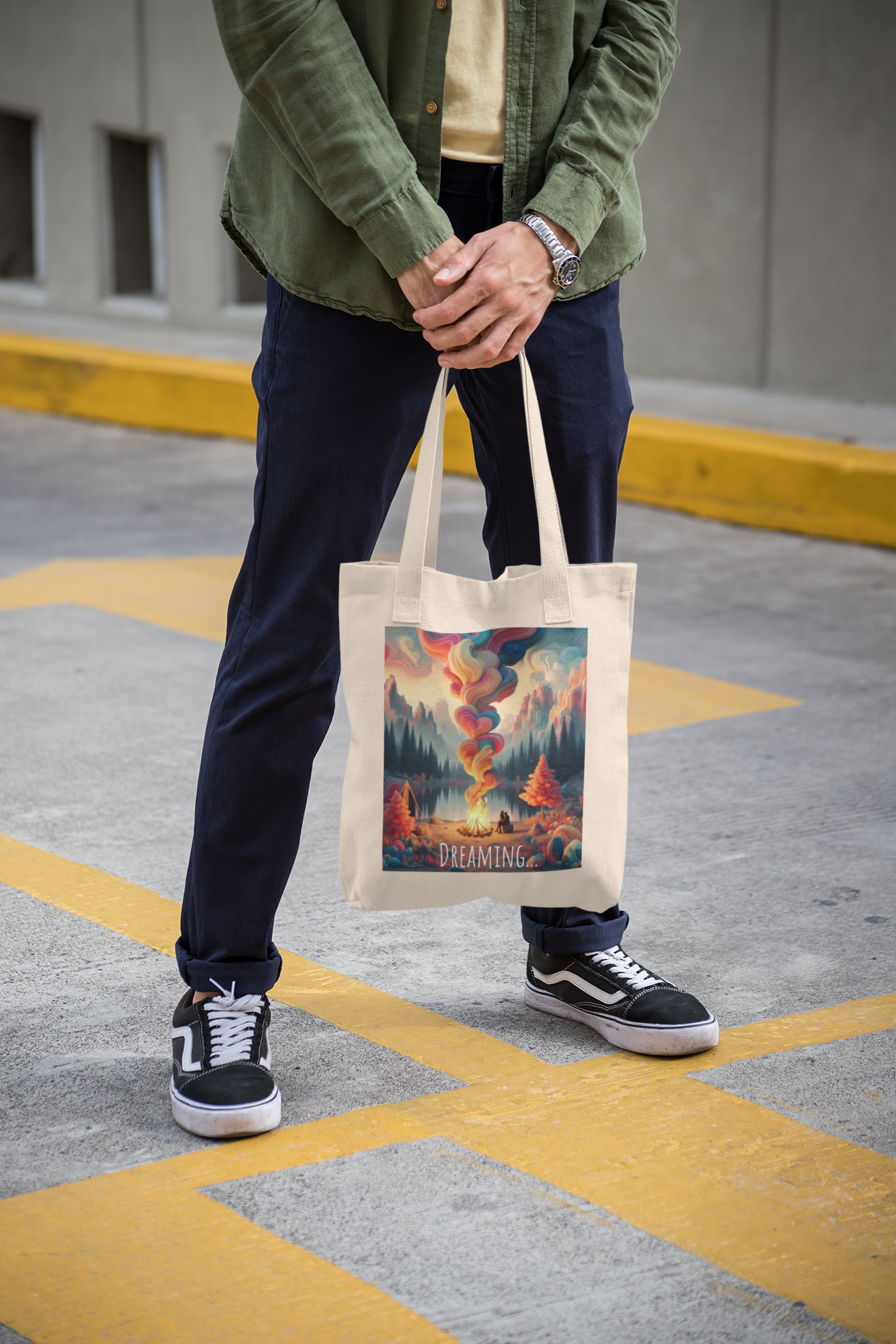 Stylish Cotton Canvas Tote Bag